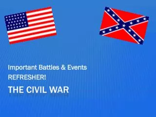 The Civil War