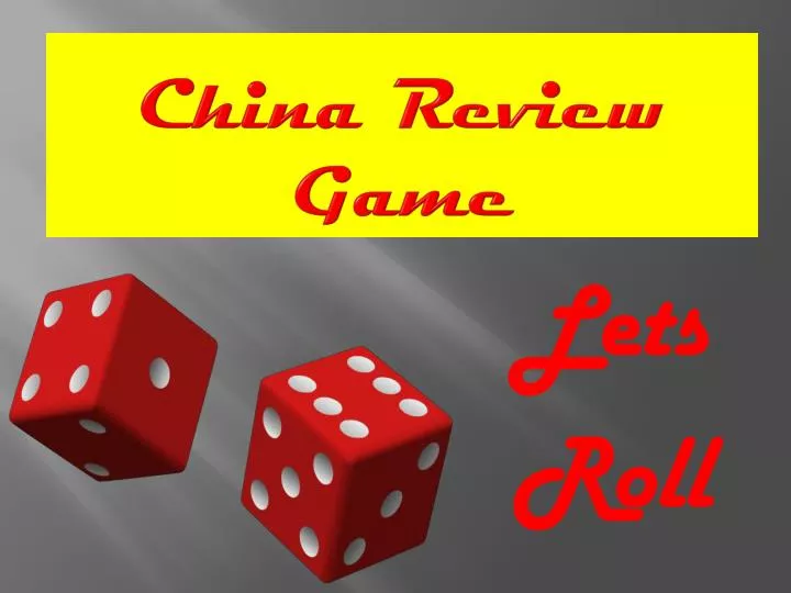 china review game