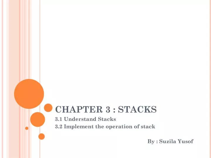 chapter 3 stacks