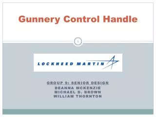 Gunnery Control Handle