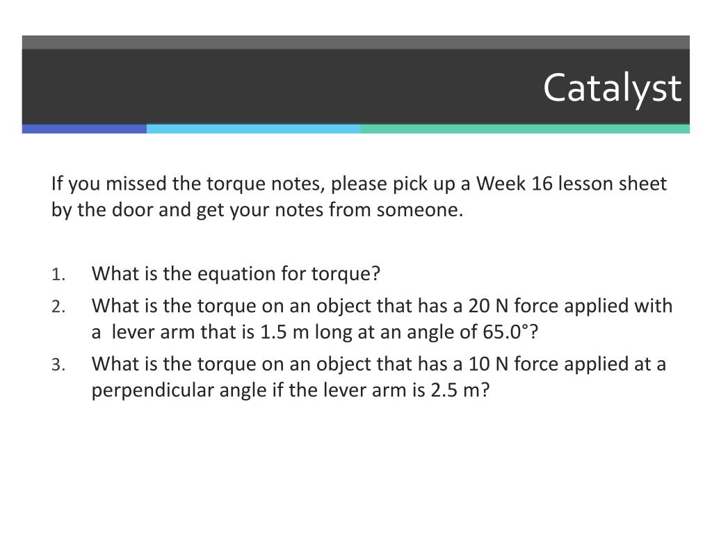 PPT - Catalyst PowerPoint Presentation, free download - ID:2487759