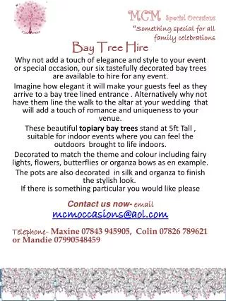 Bay Tree Hire