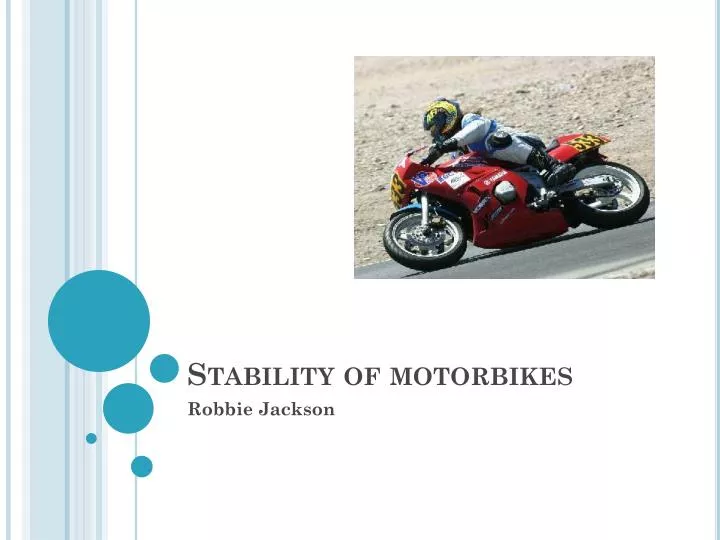 stability of motorbikes