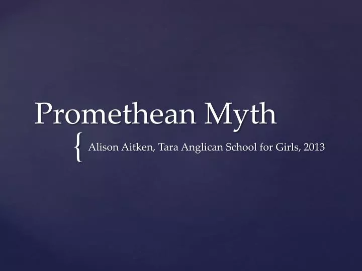 promethean myth