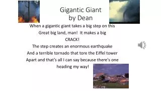 Gigantic Giant by Dean