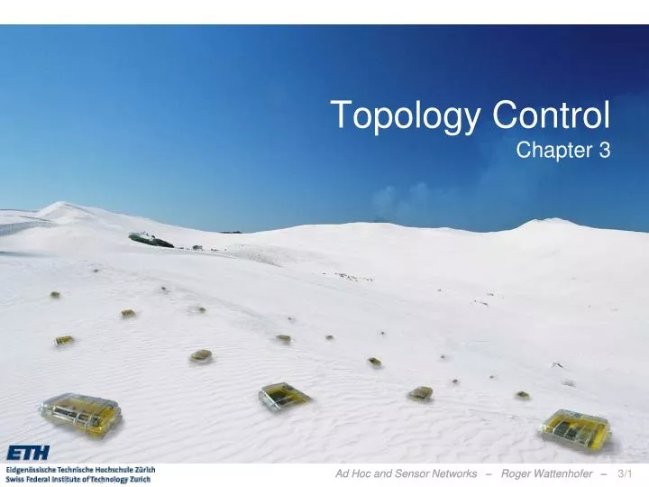 topology control chapter 3