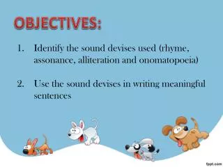 OBJECTIVES: