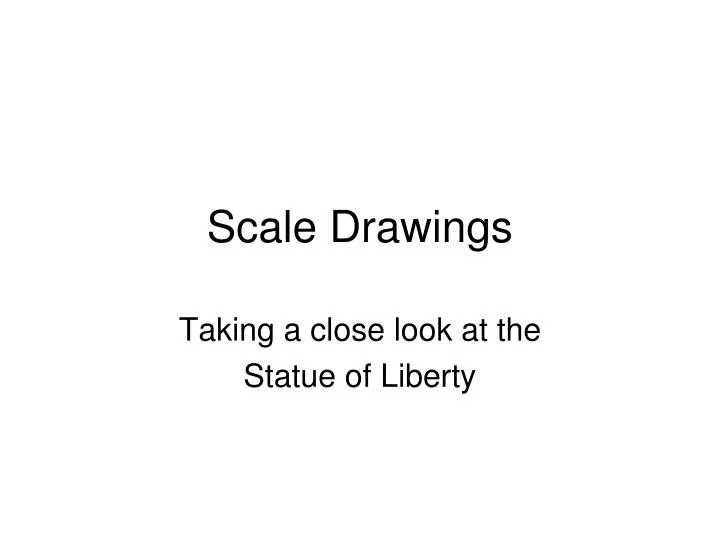scale drawings