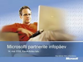 microsofti partnerite infop ev