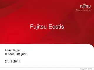 fujitsu eestis