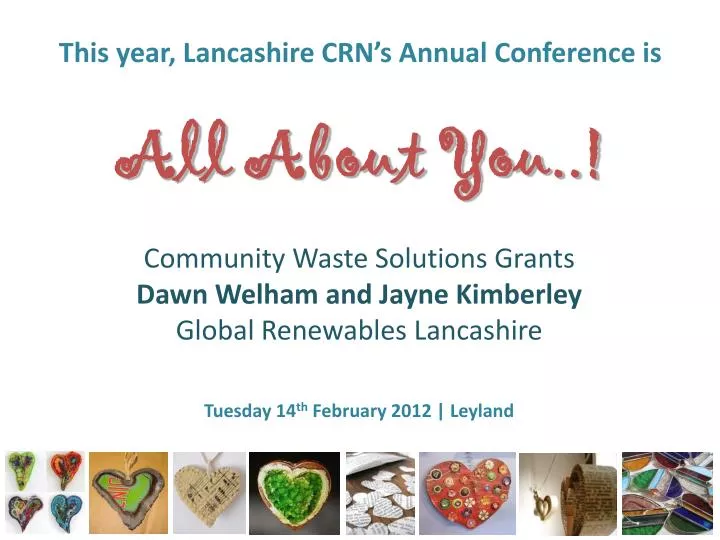 this year lancashire crn s annual conference is all about you