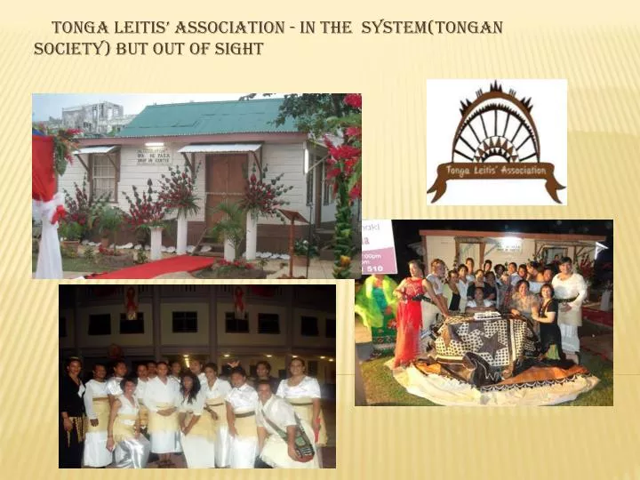 tonga leitis association in the system tongan society but out of sight
