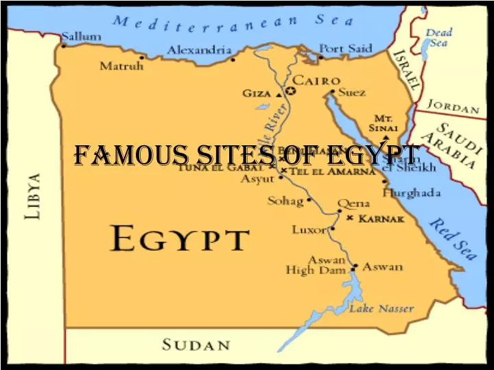 famous sites of egypt