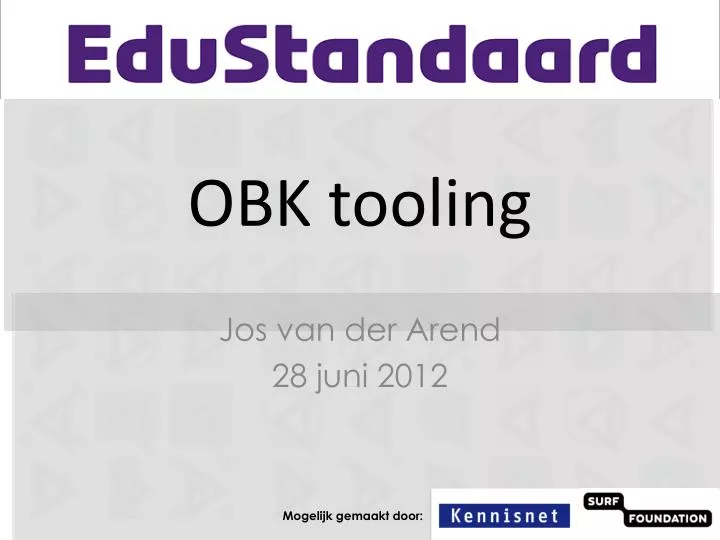obk tooling