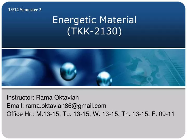 energetic material tkk 2130