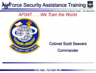 Air Force Security Assistance Training
