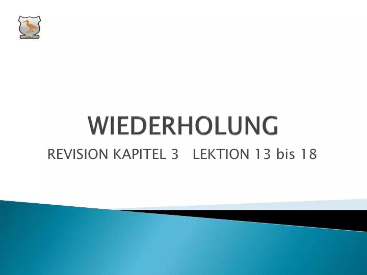 wiederholung