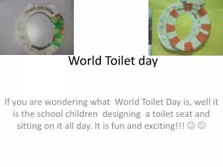 World Toilet day