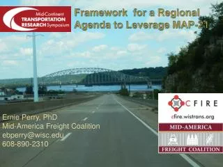 Framework for a Regional Agenda to Leverage MAP-21