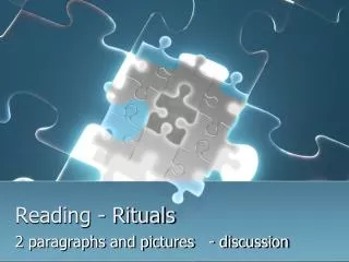 Reading - Rituals