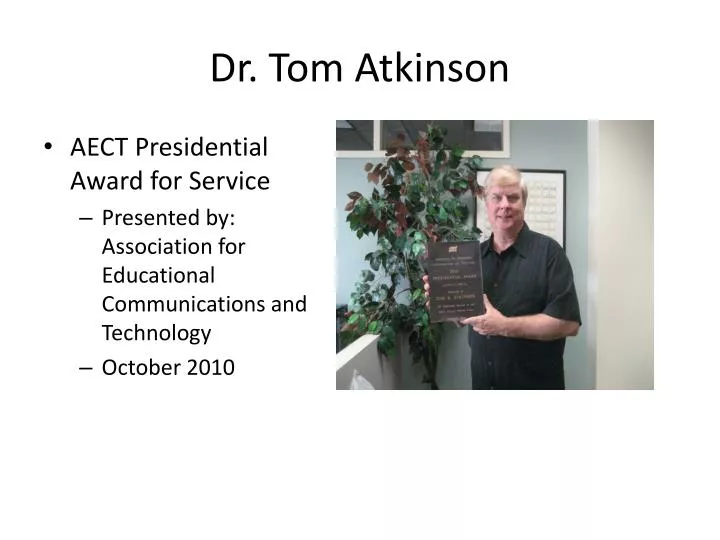dr tom atkinson