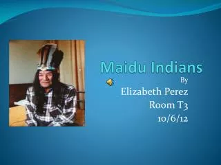 Maidu Indians