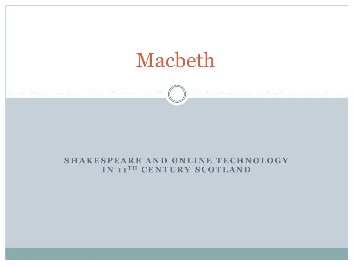 macbeth