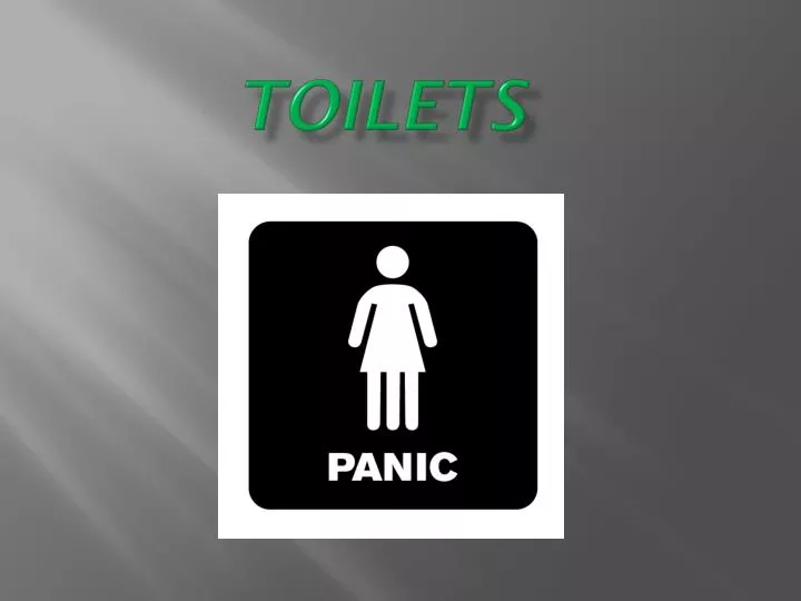 toilets