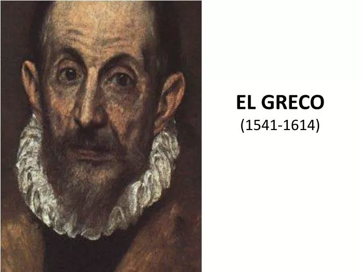 el greco 1541 1614