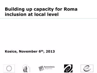 Building up capacity for Roma inclusion at local level