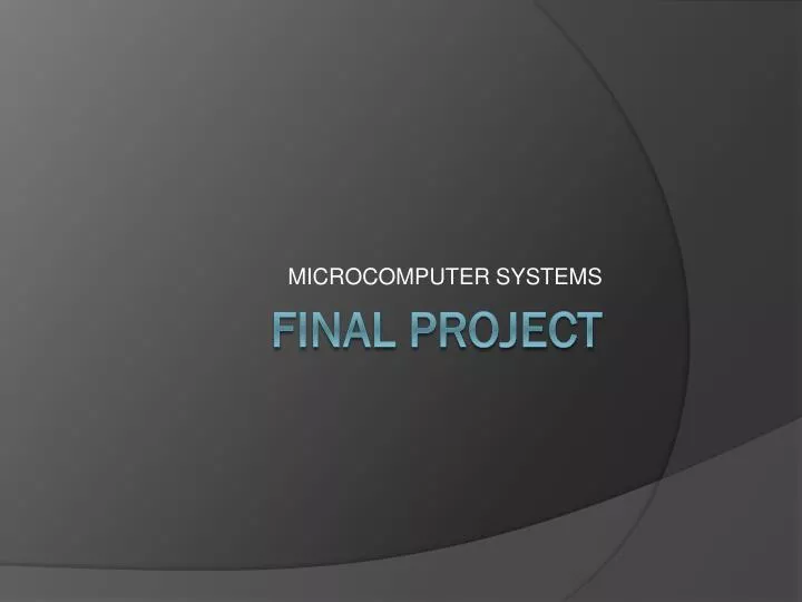 microcomputer systems
