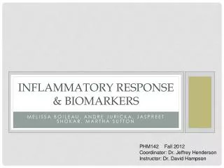 Inflammatory Response &amp; Biomarkers