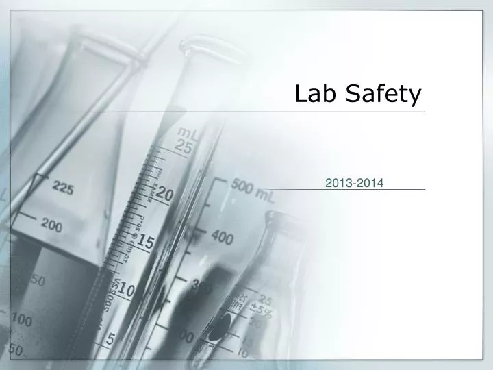 lab safety