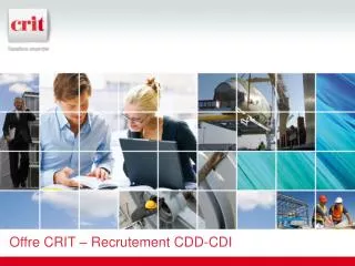 offre crit recrutement cdd cdi