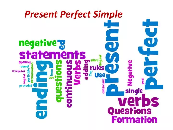 present perfect simple