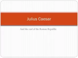julius caesar