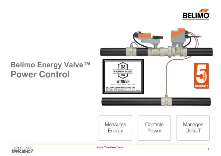belimo energy valve power control