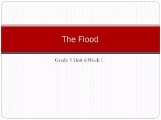 the flood