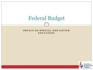 Federal Budget