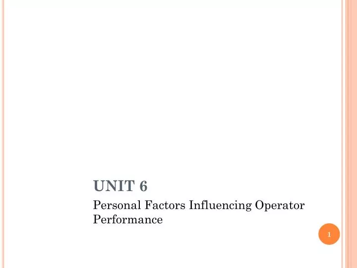 unit 6