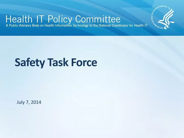 safety task force