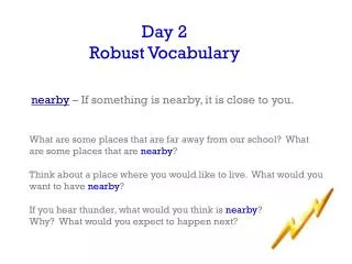 Day 2 Robust Vocabulary