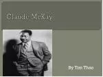 Claude McKay - slide 1