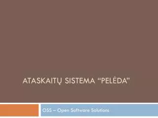 ataskait sistema pel da