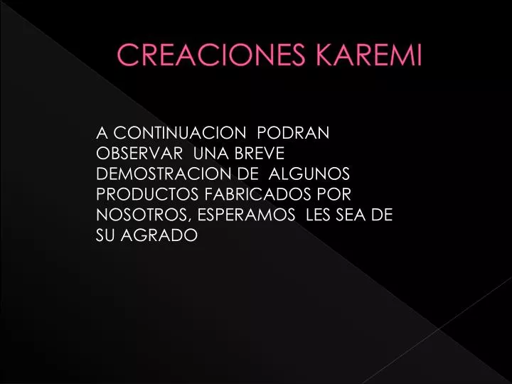 creaciones karemi