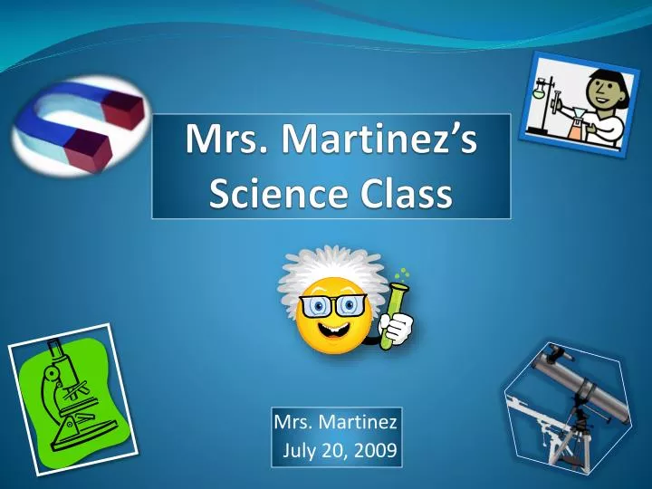 mrs martinez s science class