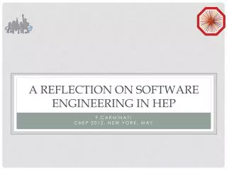 A reflection on software engineering in HEP