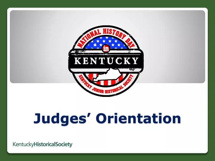judges orientation