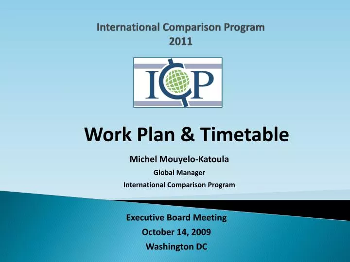 international comparison program 2011