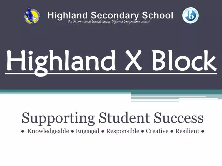 highland x block